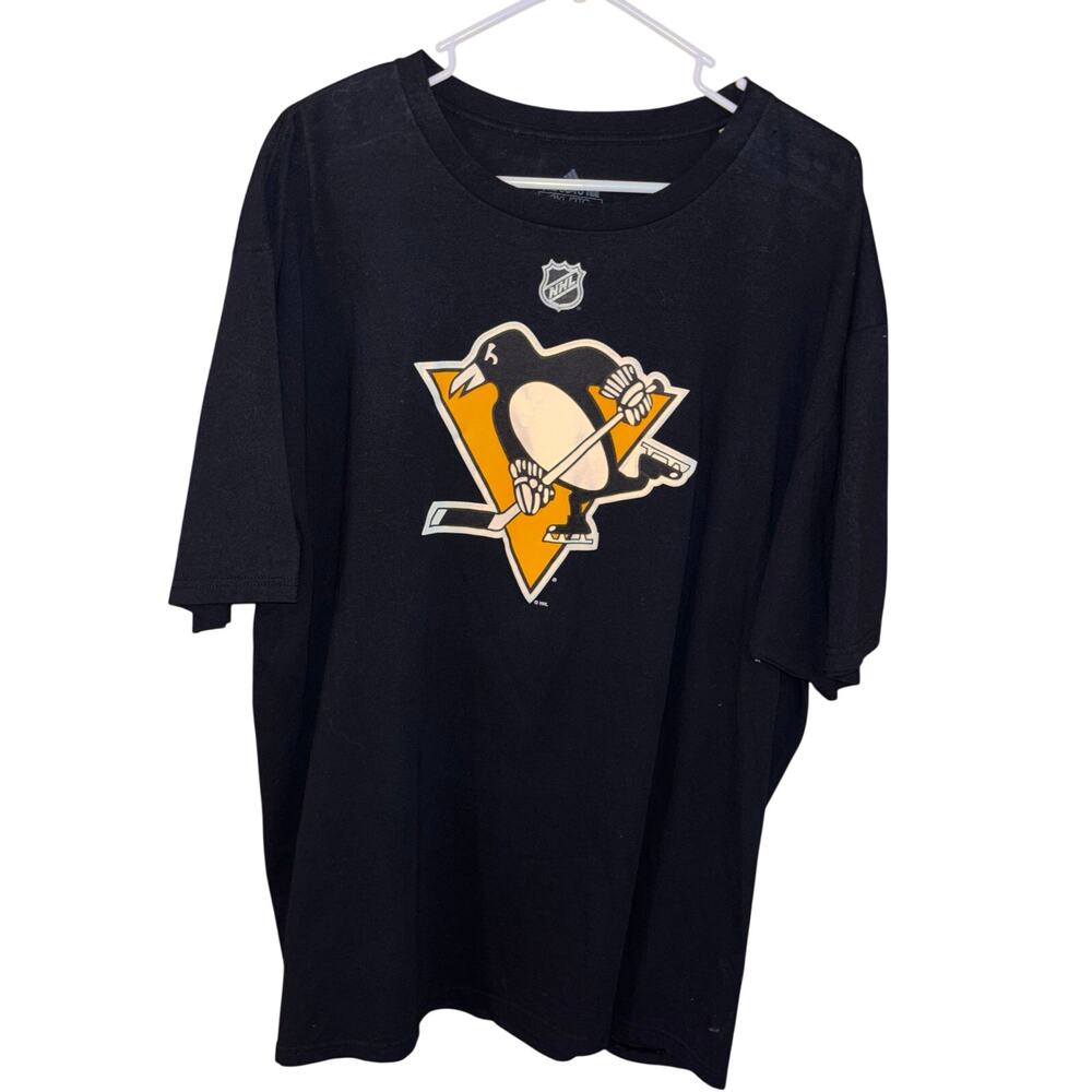 Adidas Go-To Tee t-shirt NHL Pittsburgh Pirates #81 Kessel black (size 2XL)